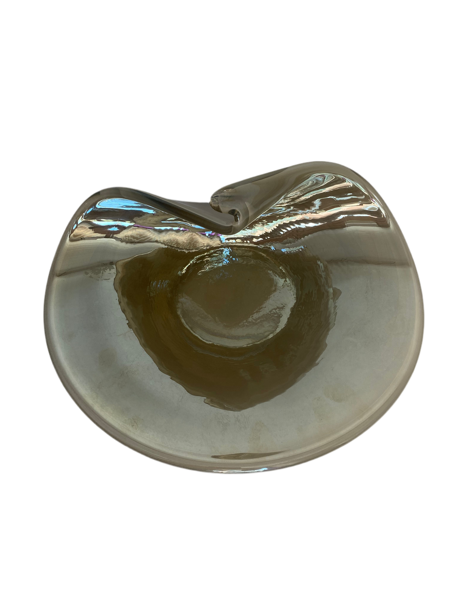 Champagne One Side Twisted ALAADIN Bowl