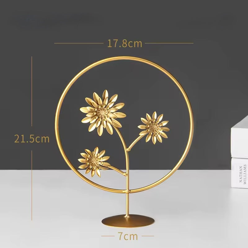 Gold Decoration with stand