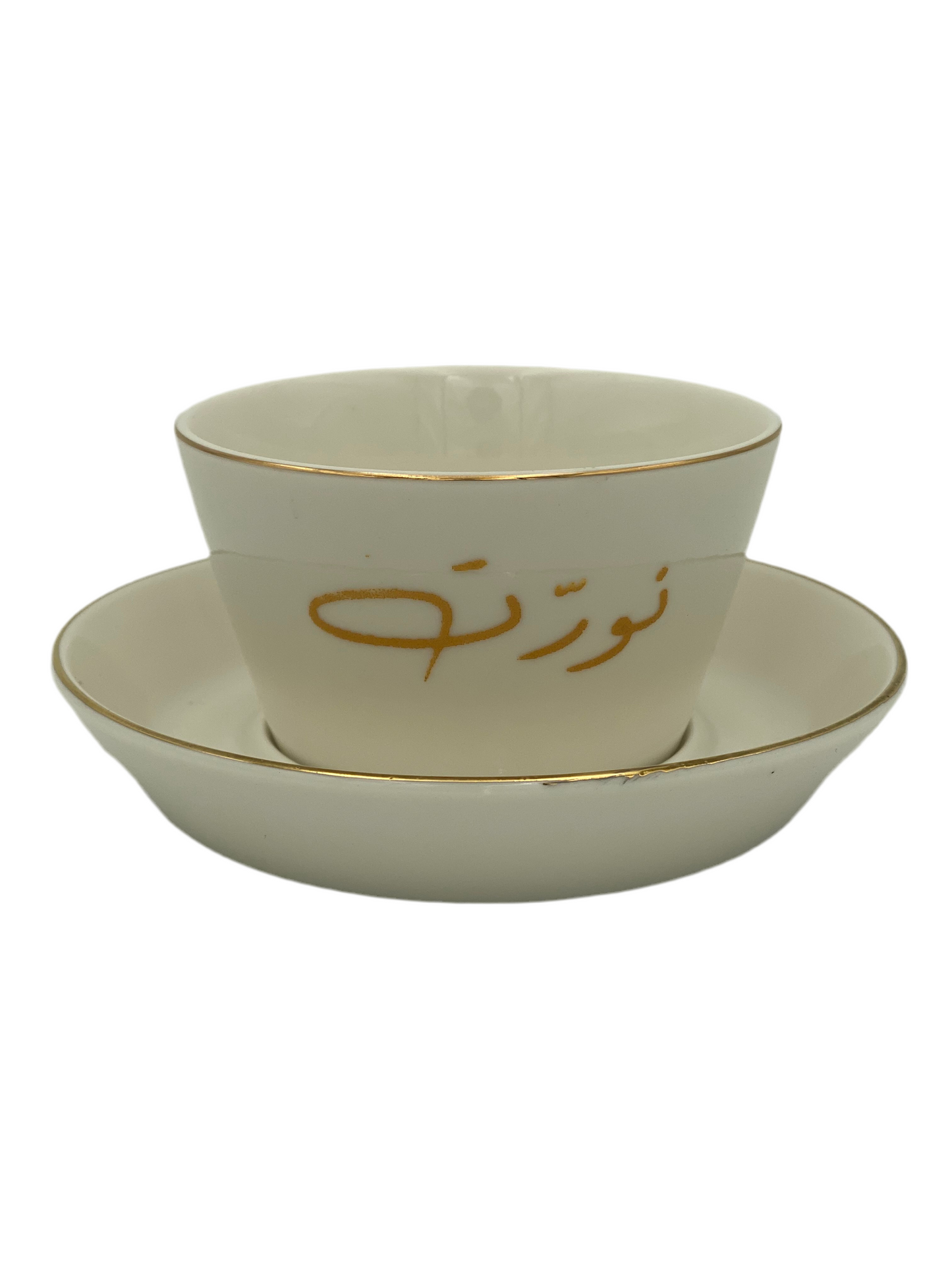 2 PCs Bowl & Plate Porcelain Set for