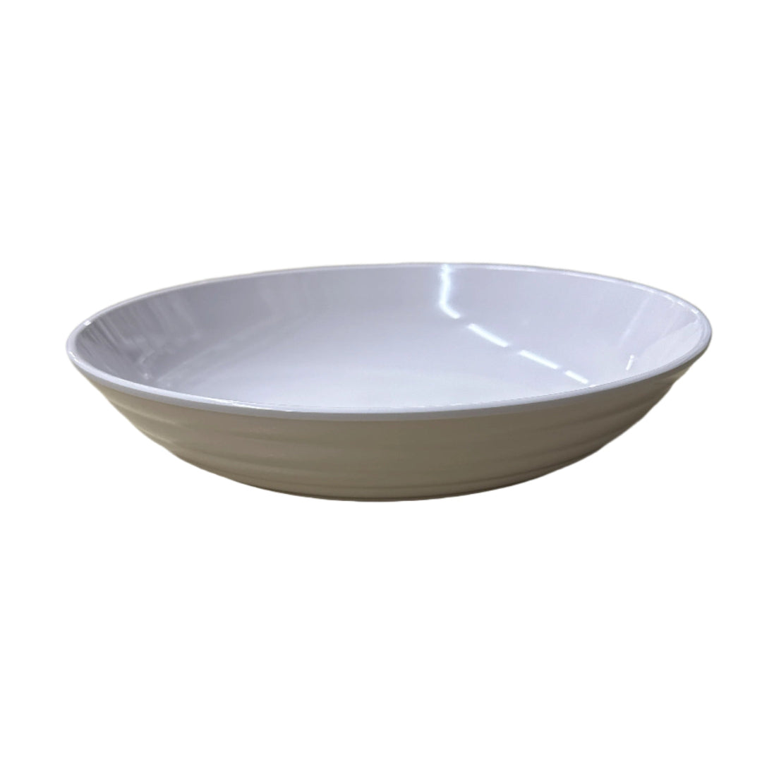 White Melamine Bowl 28cm