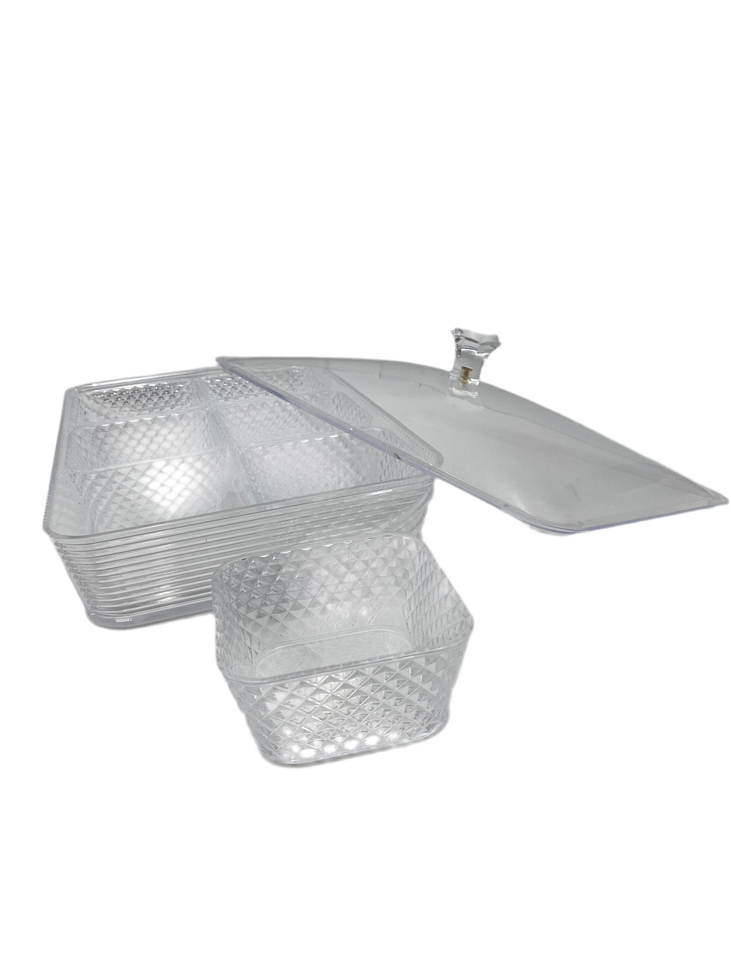 Multi-Function Rectangle Transparent Acrylic Candy Box