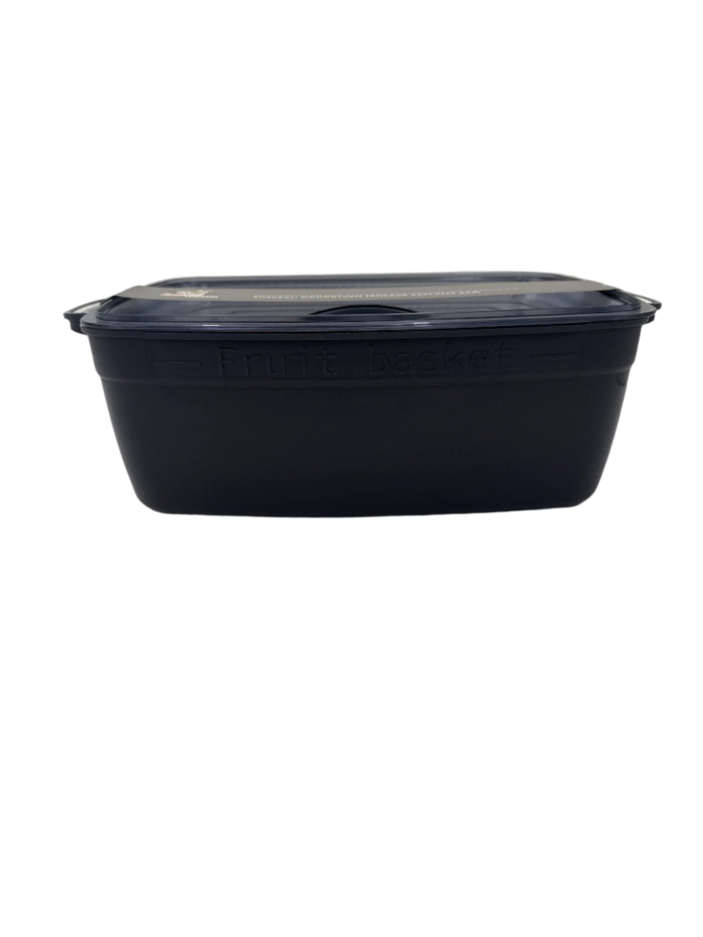 Storage container with strainer