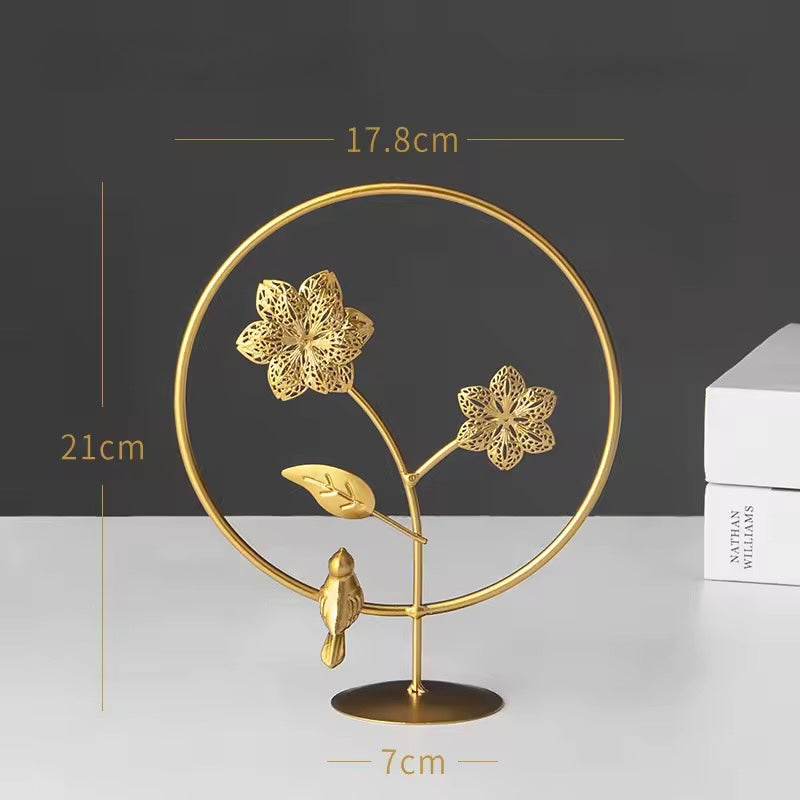 Gold Decoration with stand
