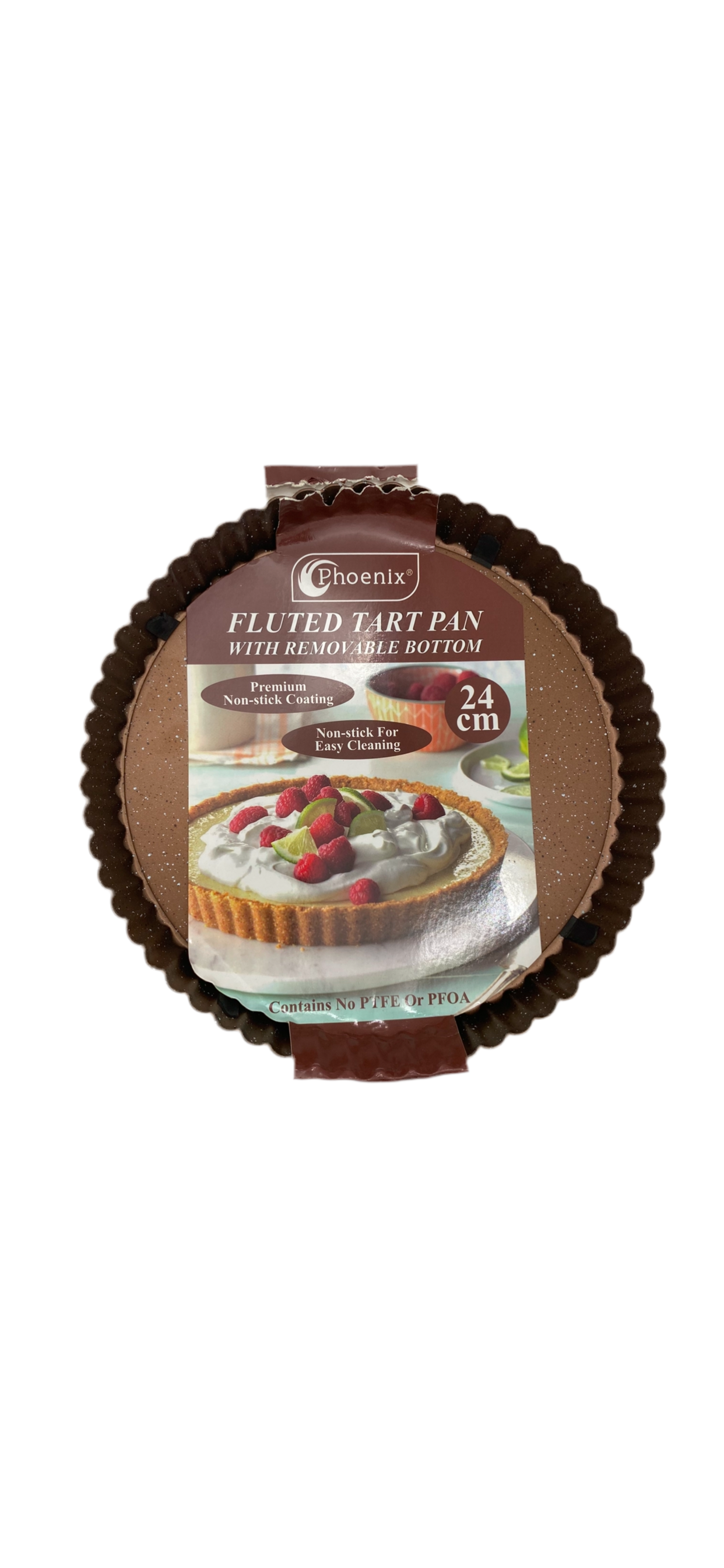 Phoenix, 24 Cm Fluted Tart Pan With Removable Bottom