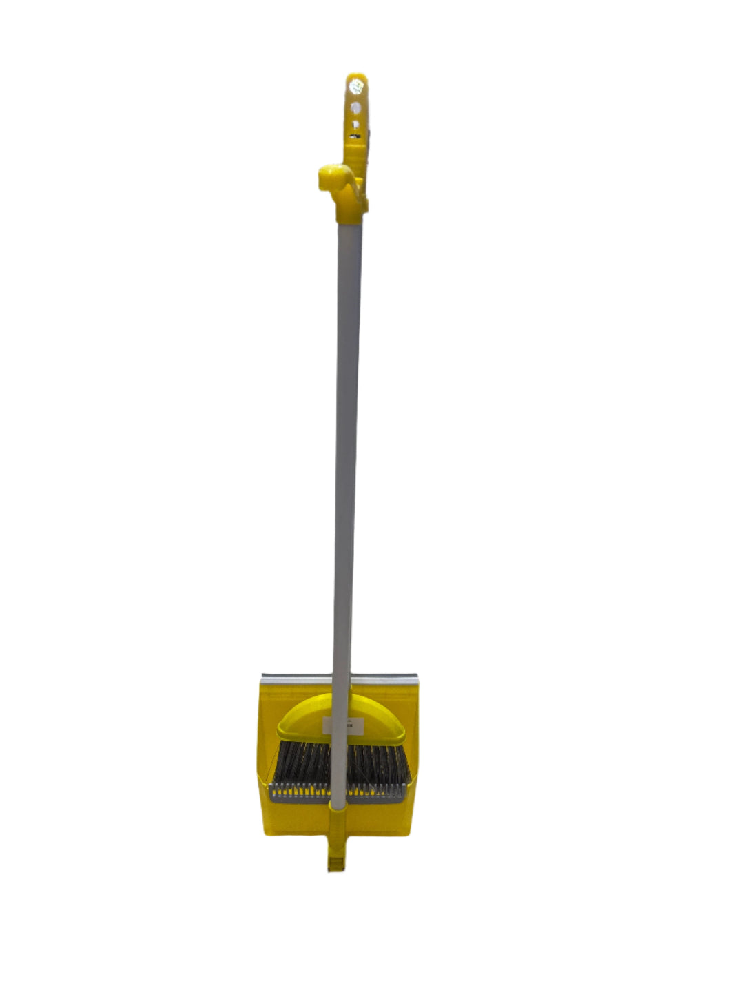 Broom with handle and dustpan