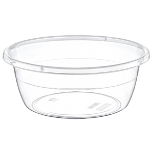 transparent round basin (1.5L to 22L)