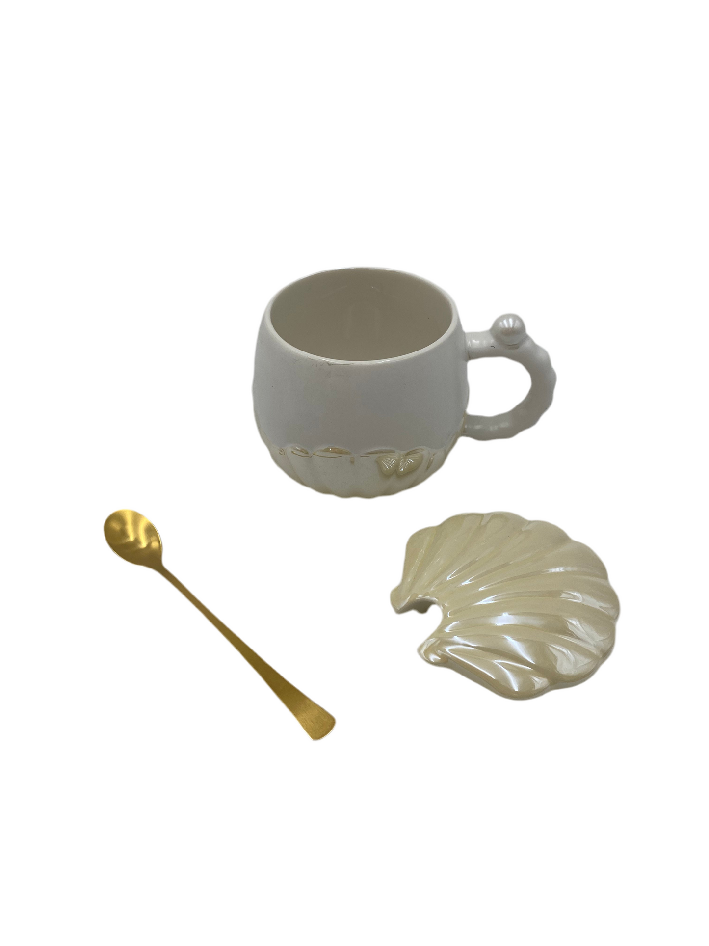 350 ml Ceramic Shell Mug