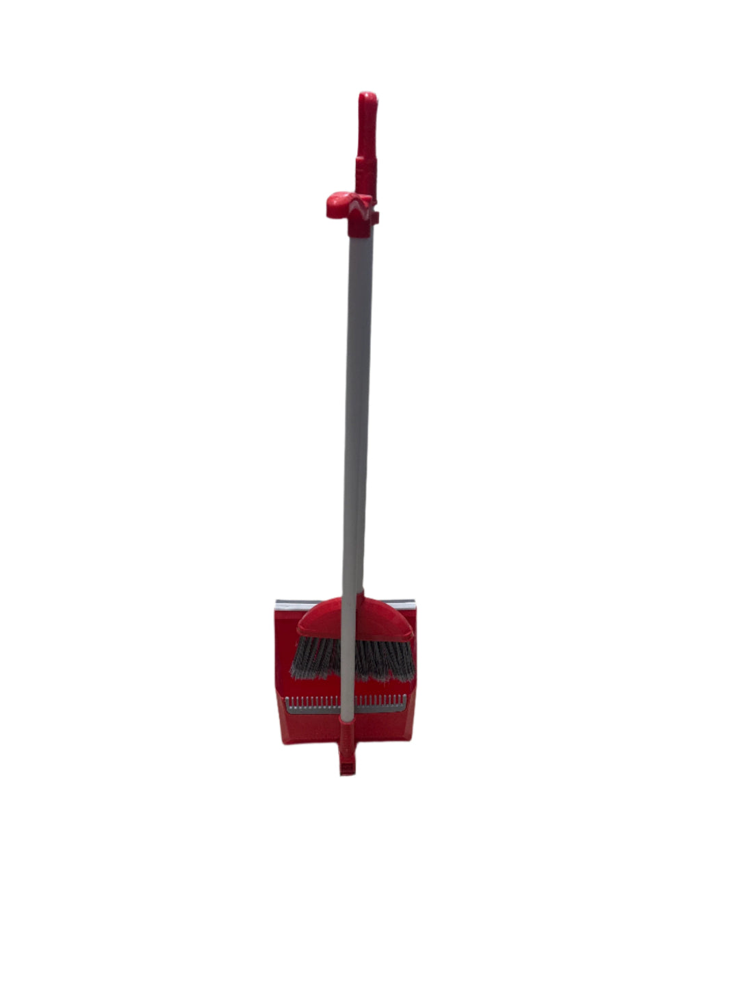 Broom with handle and dustpan