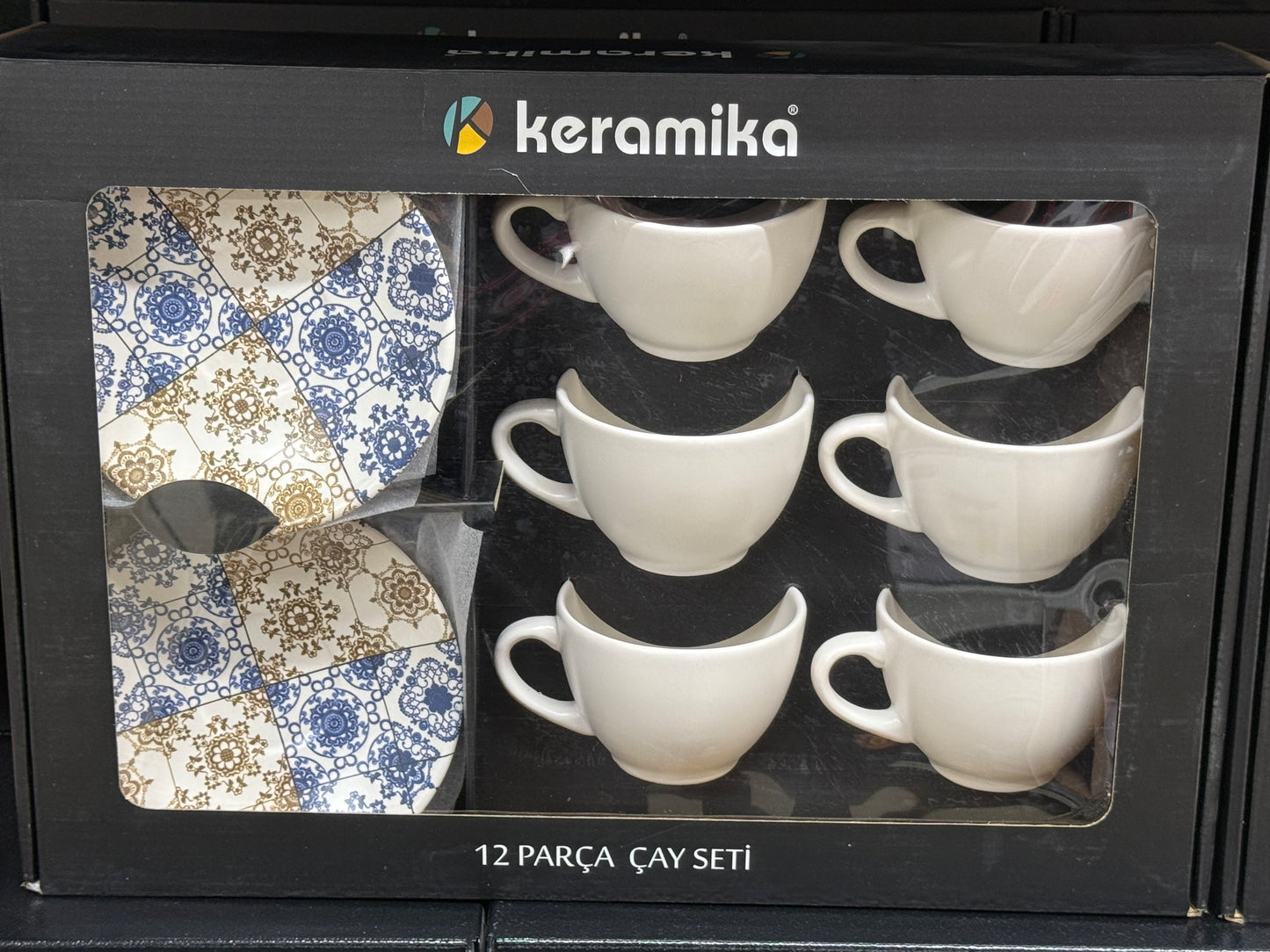 Keramika tea cup set of 6 Model 3213