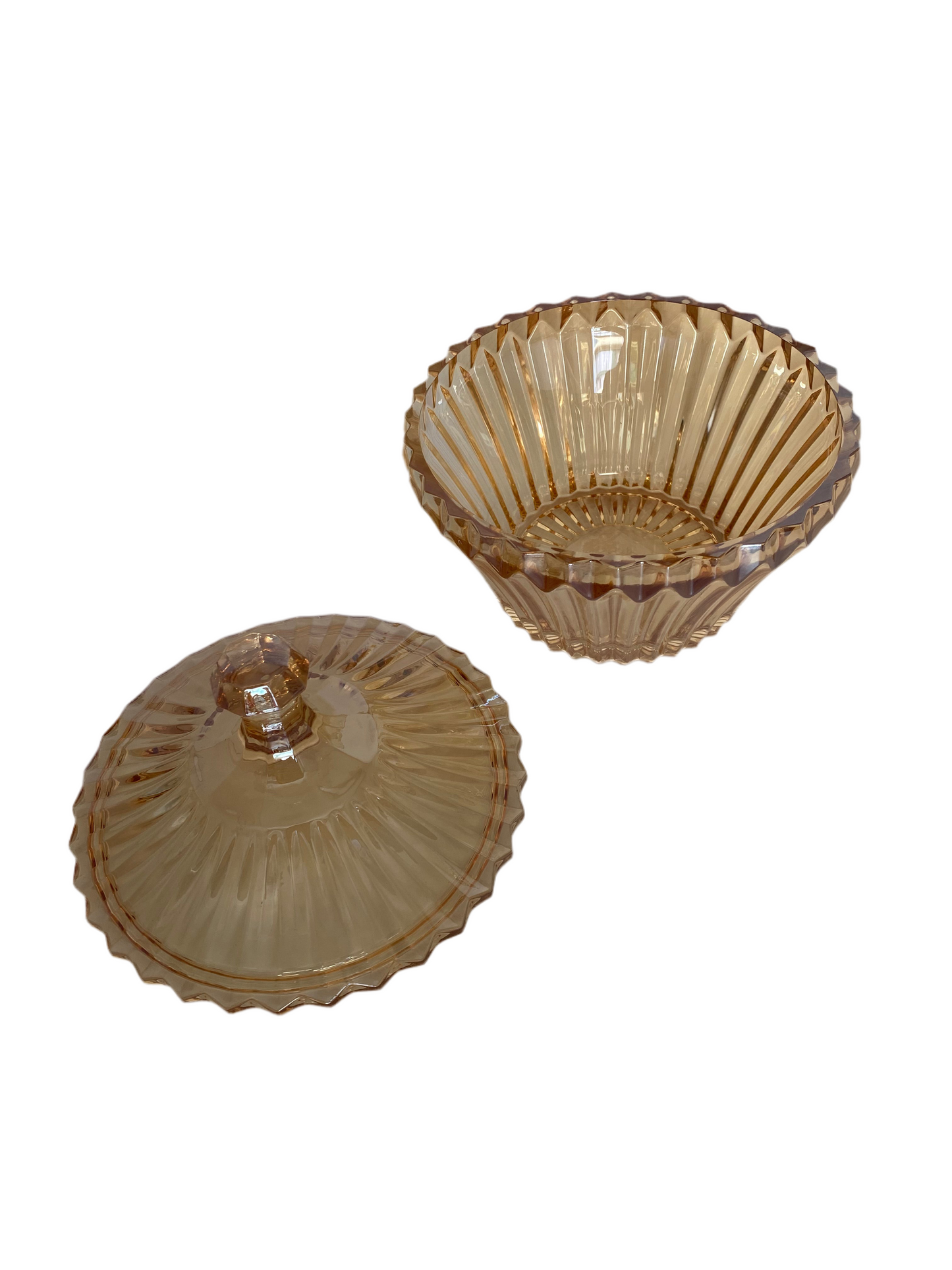 Glass Candy Pot
