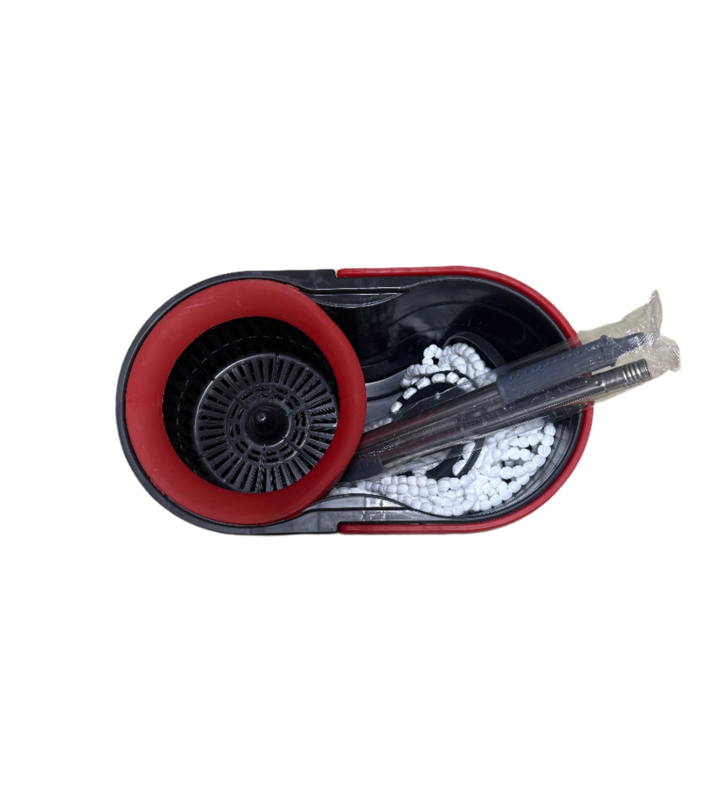 Mop with bucket and handle