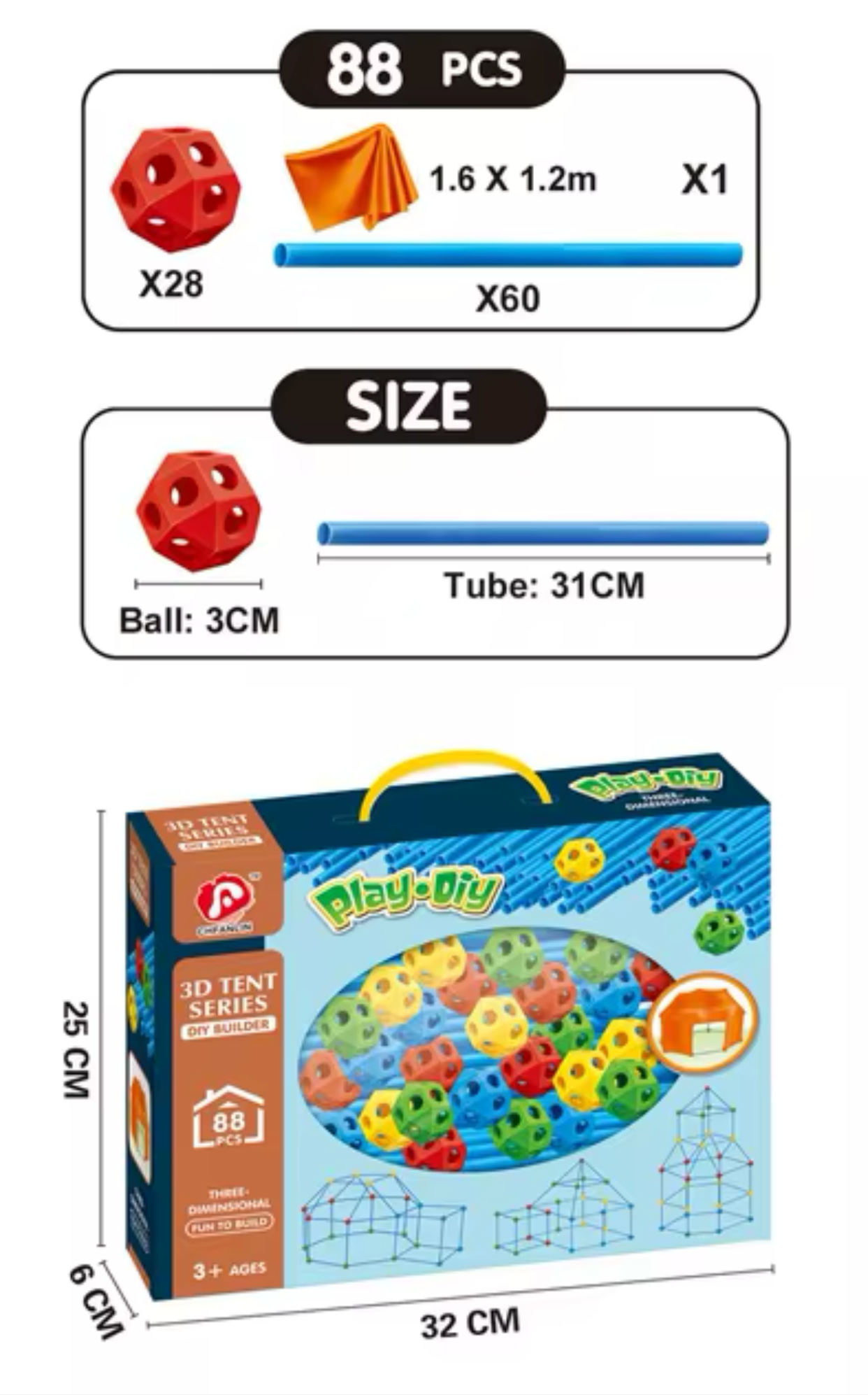 Play DIY ED tent series