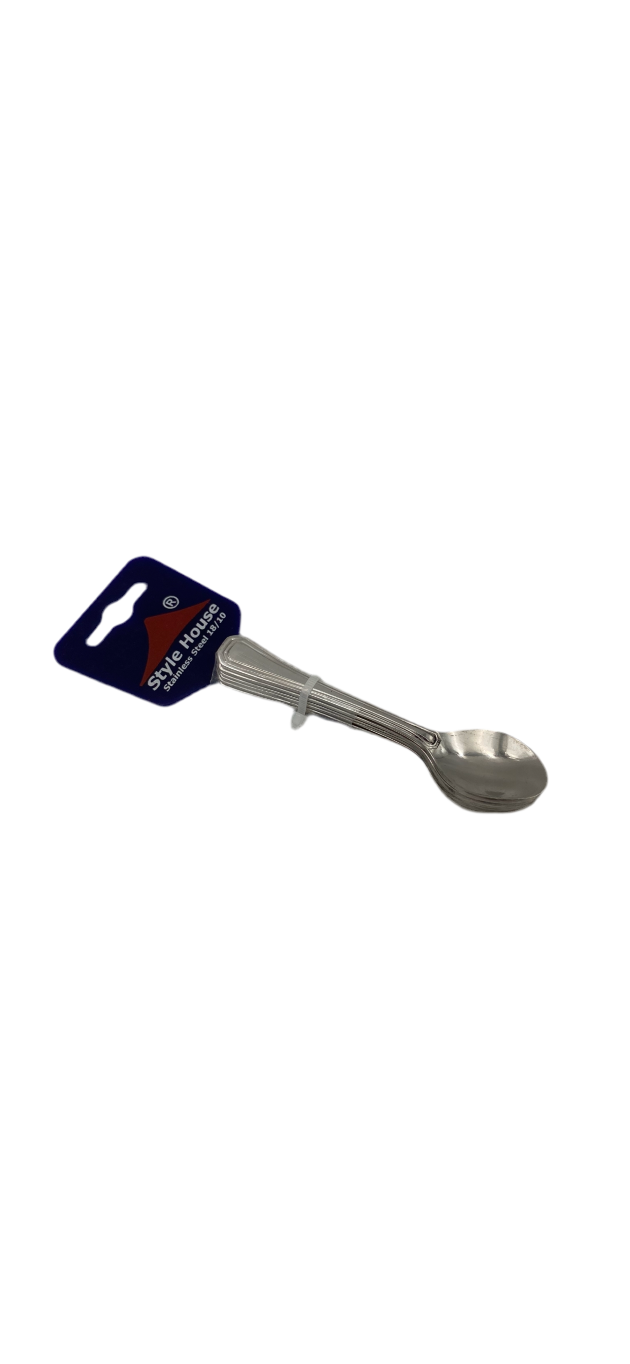 Style house ,stainless steel mocca spoons x 6