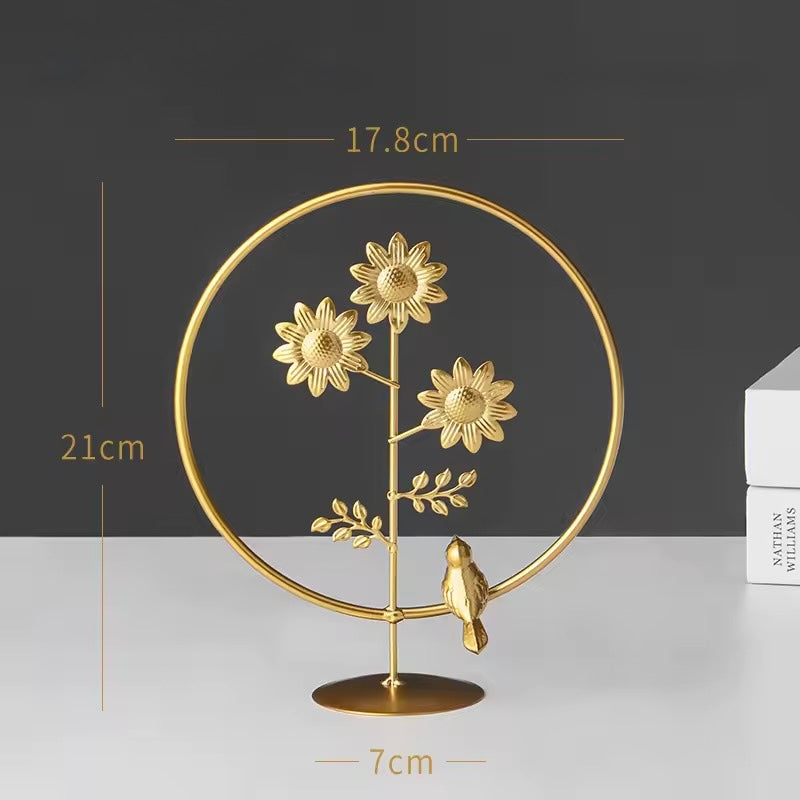 Gold Decoration with stand
