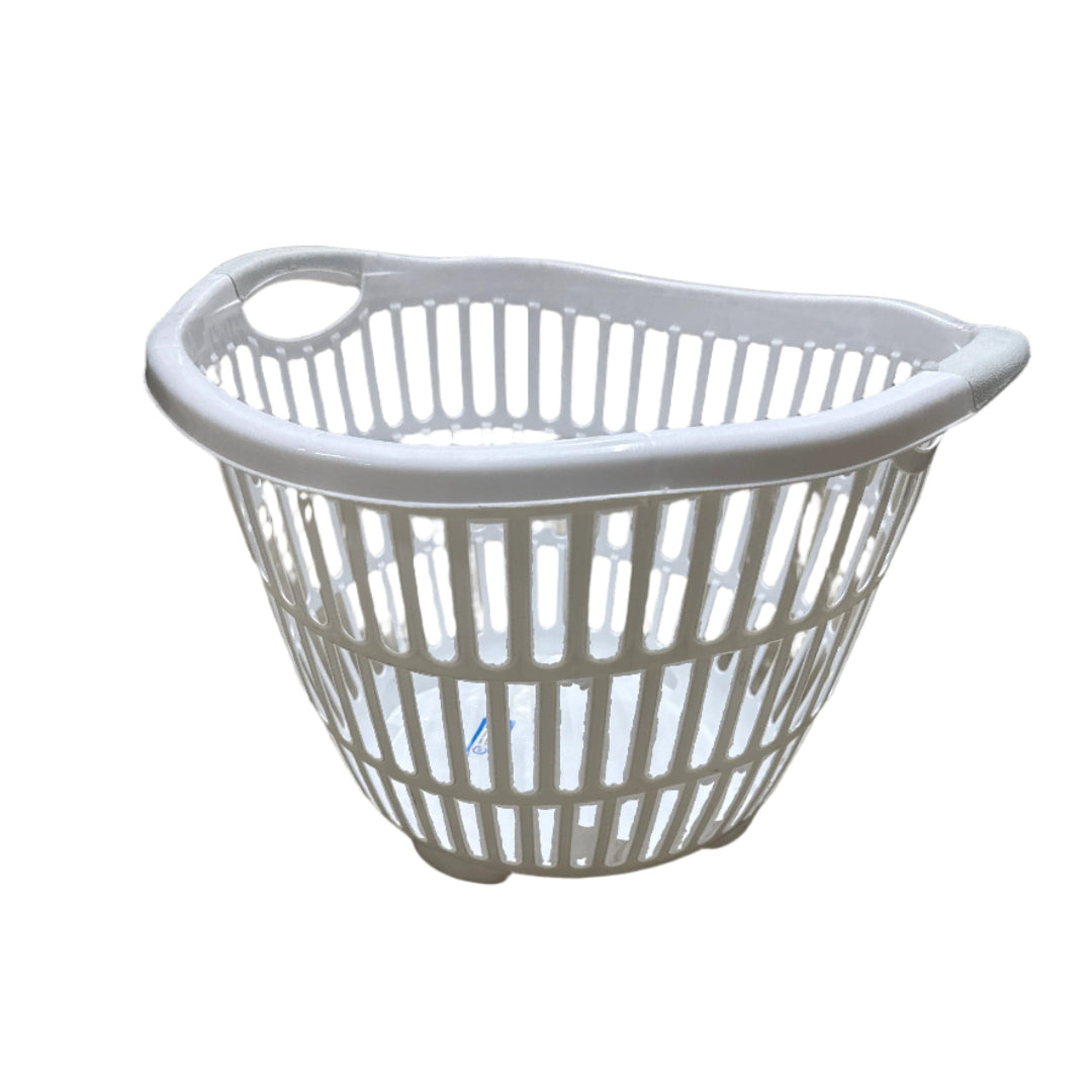 Round laundry basket
