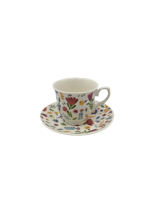 GeBe, 12 PCs Coffee Cups With Saucers Se