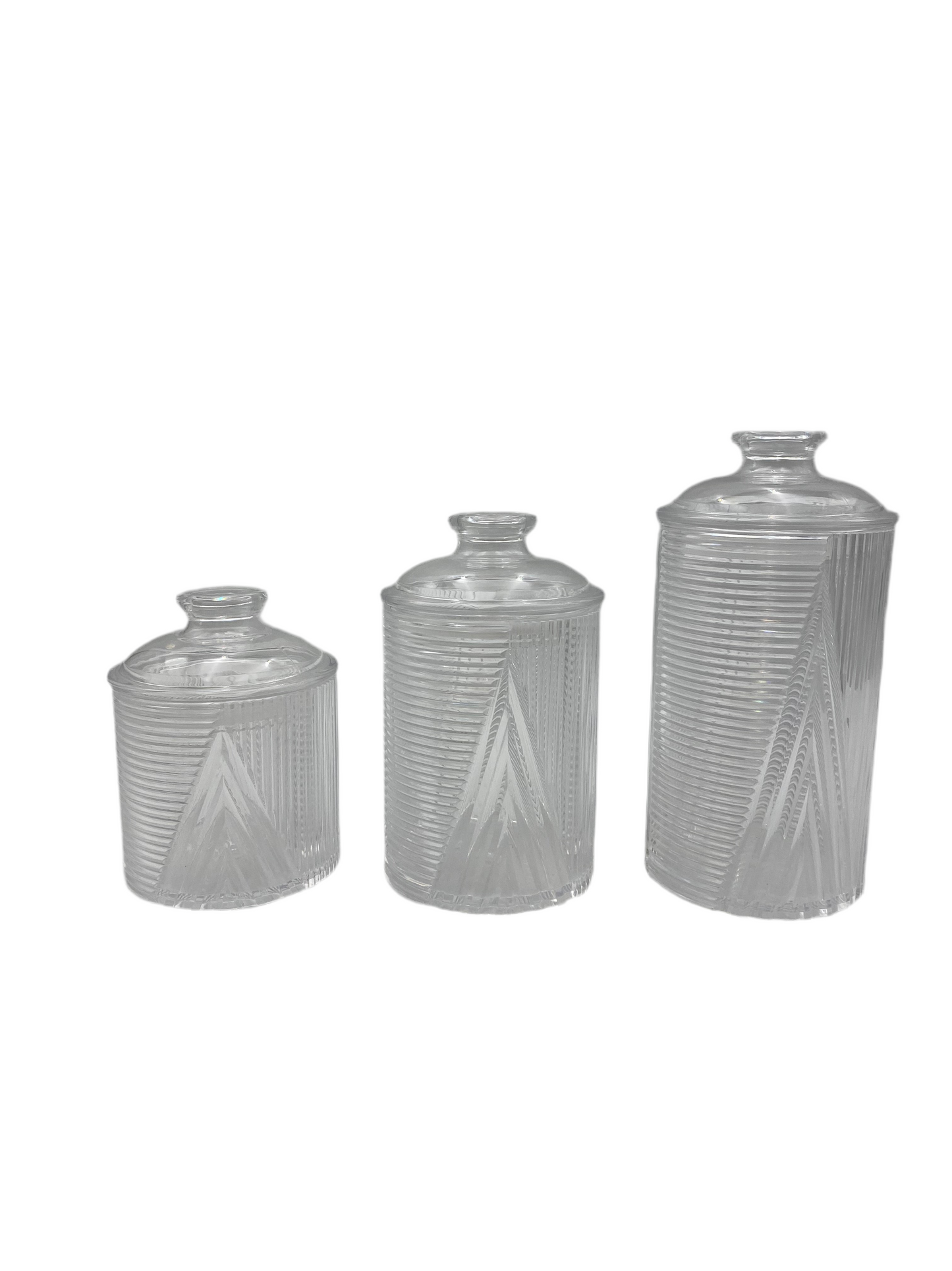 3 Pcs Acrylic Canister Set