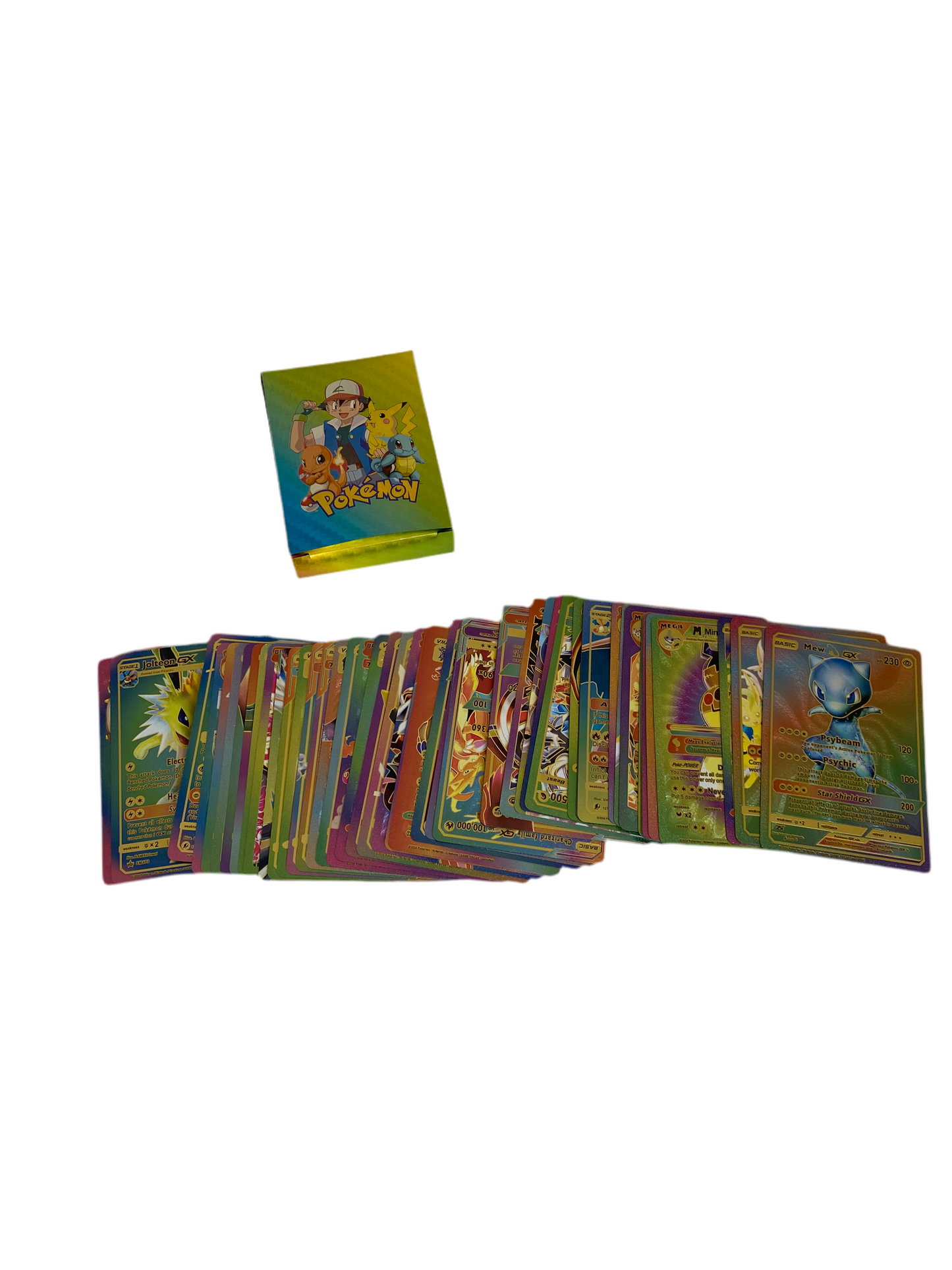Colored Pokémon Card /50 Cards