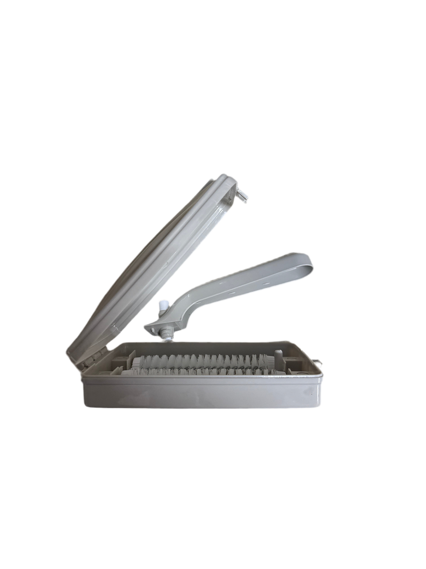 Wide carpet brush