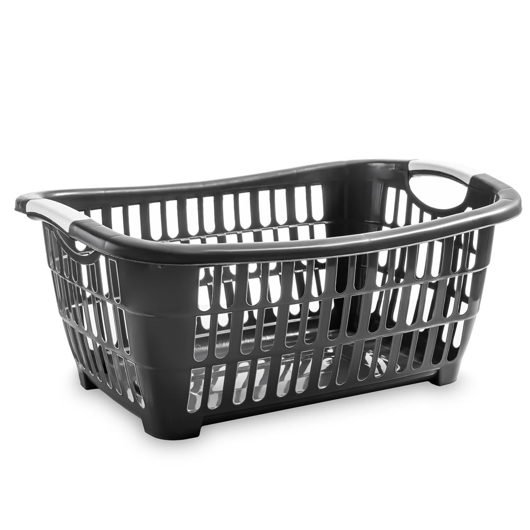 Colorful rectangular laundry basket