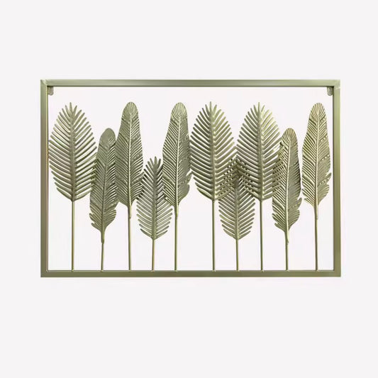 Gold Metal Wall Decoration