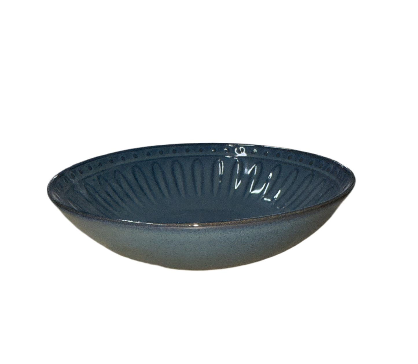 21 cm patterned ceramic salad bowl