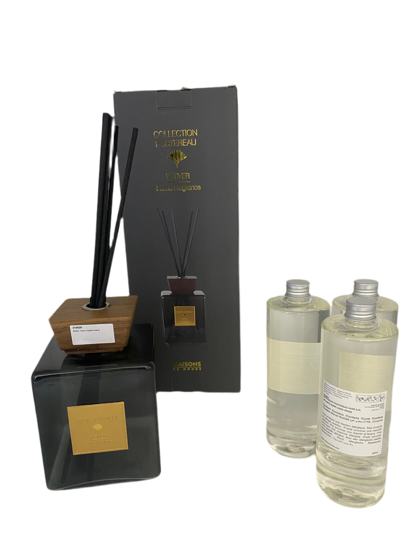 Collection Portereau, 1500 ml Home Fragrance Diffuser Set
