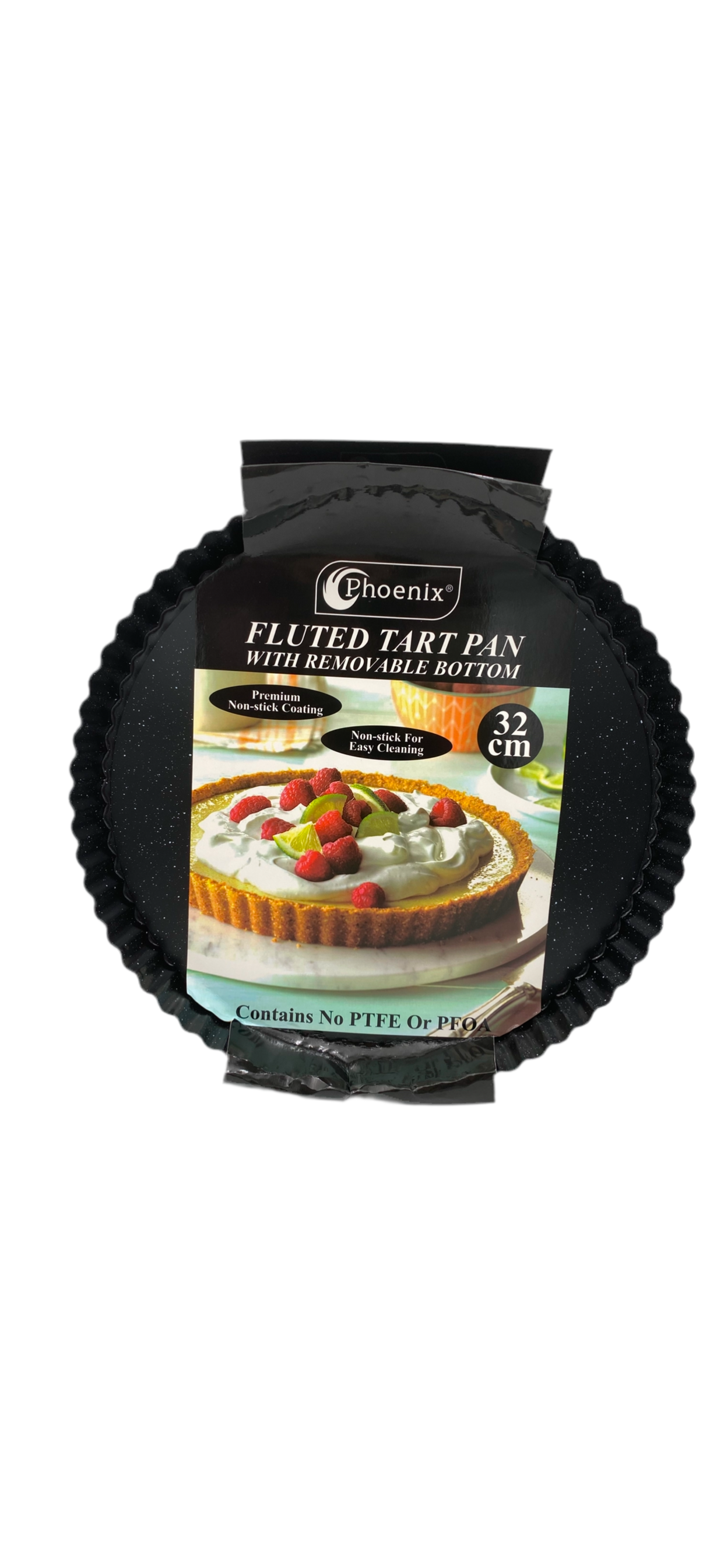 Phoenix, 32 Cm Fluted Tart Pan With Removable Bottom