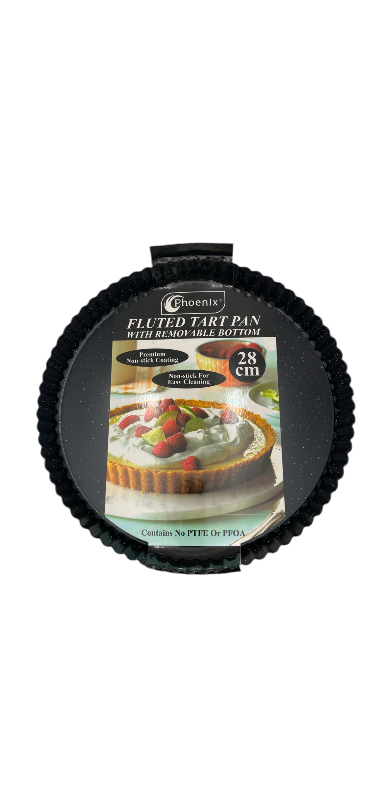 Phoenix, 28 Cm Fluted Tart Pan With Removable Bottom