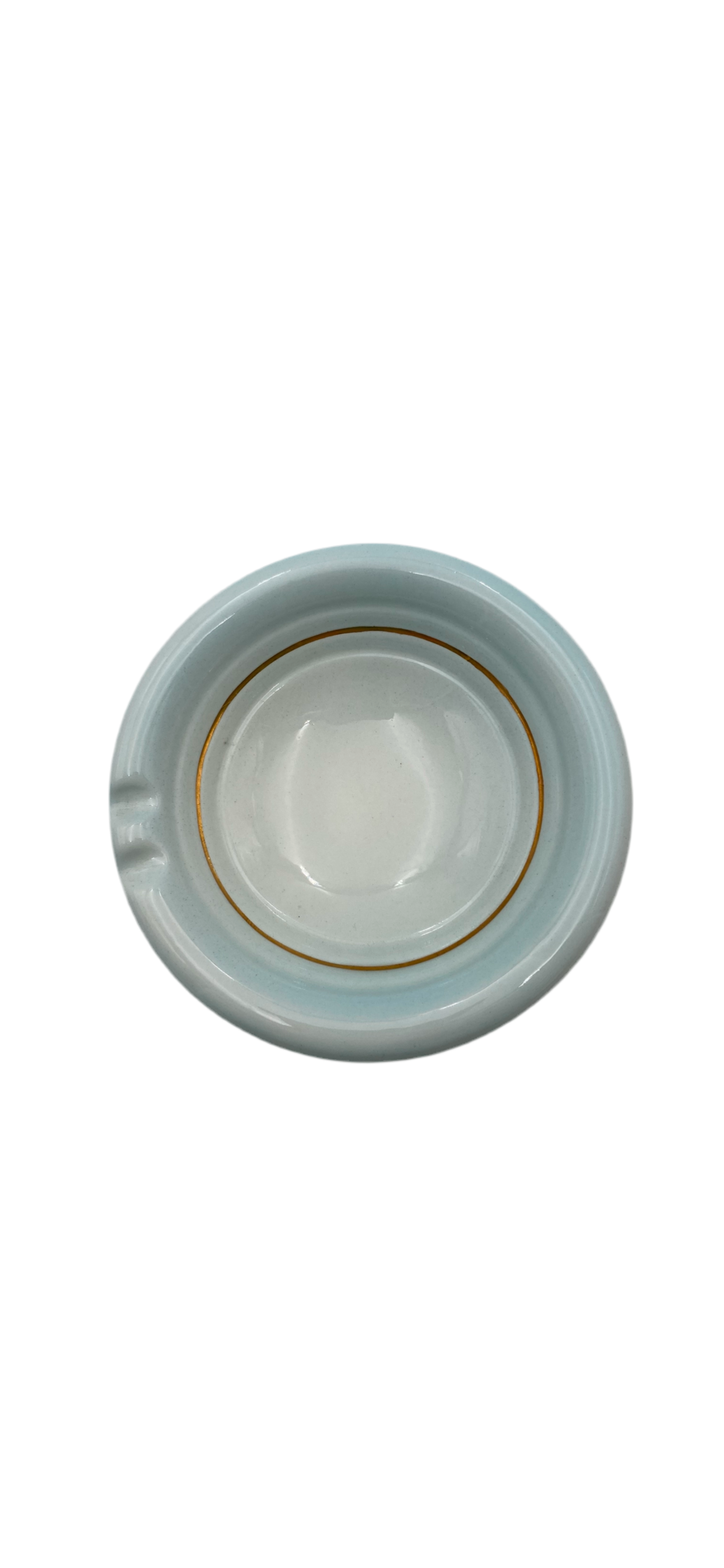 Ceramic Blue Ashtray