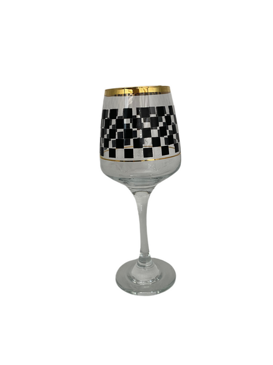 LAV, 6 PCs Glass Stemware Set