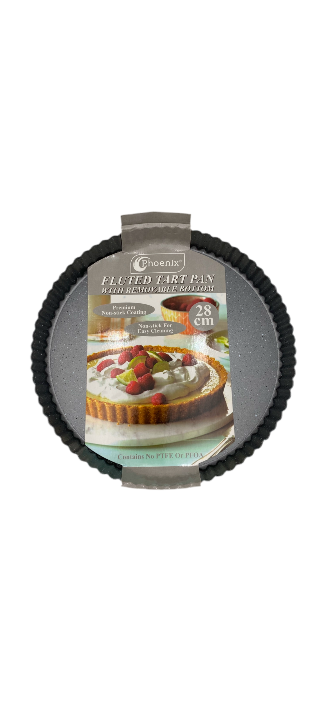 Phoenix, 28 Cm Fluted Tart Pan With Removable Bottom