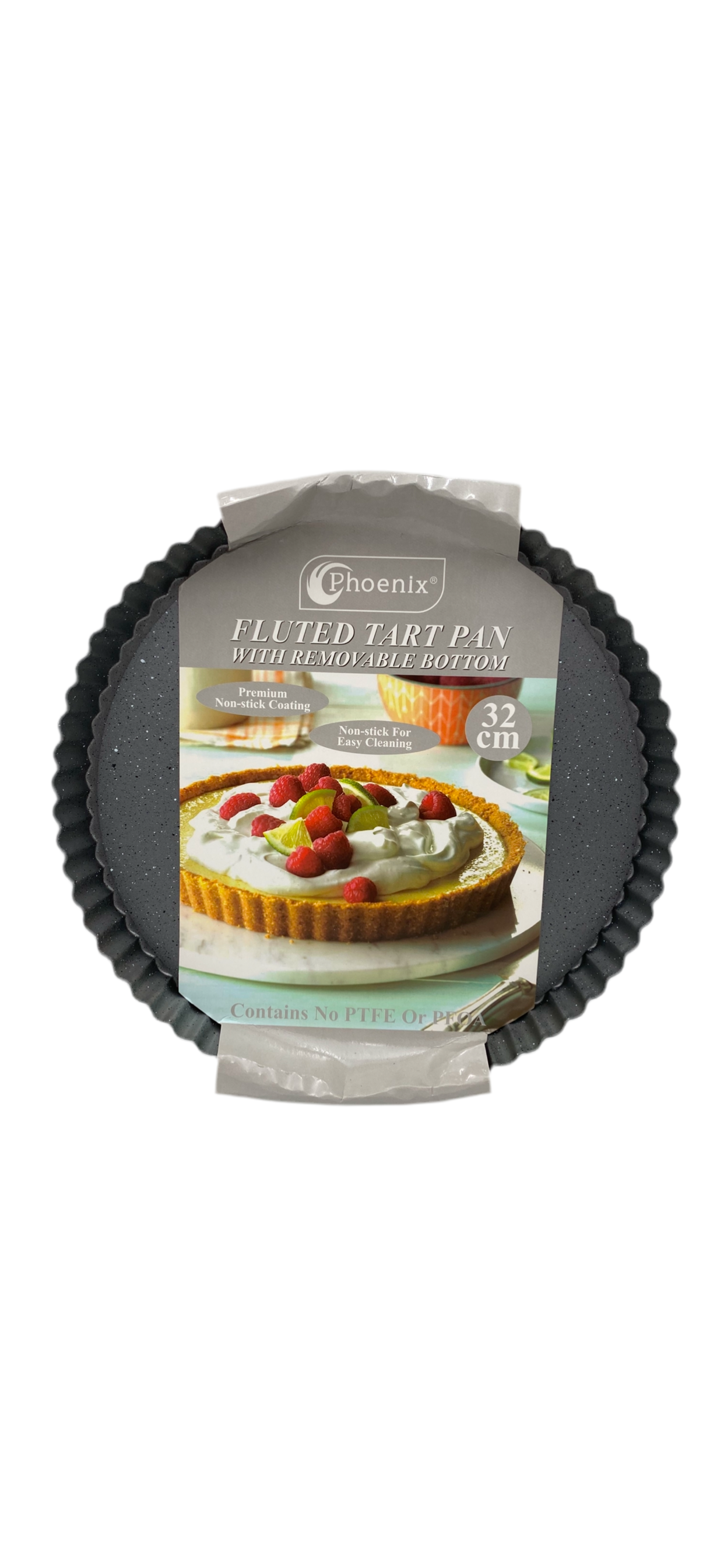 Phoenix, 32 Cm Fluted Tart Pan With Removable Bottom