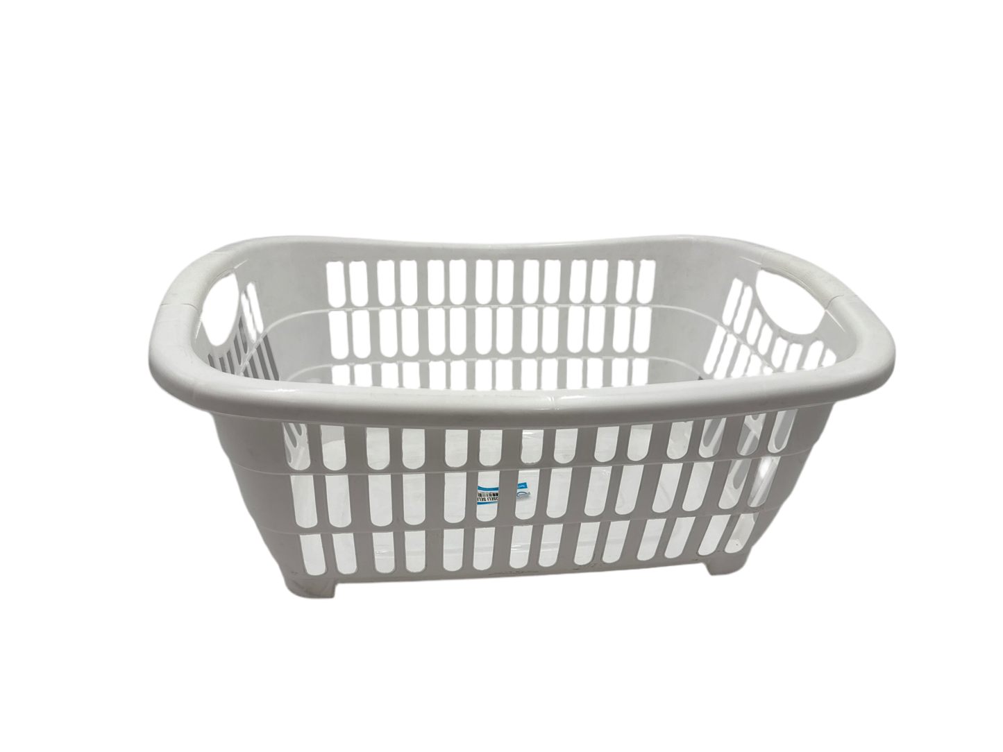 Colorful rectangular laundry basket