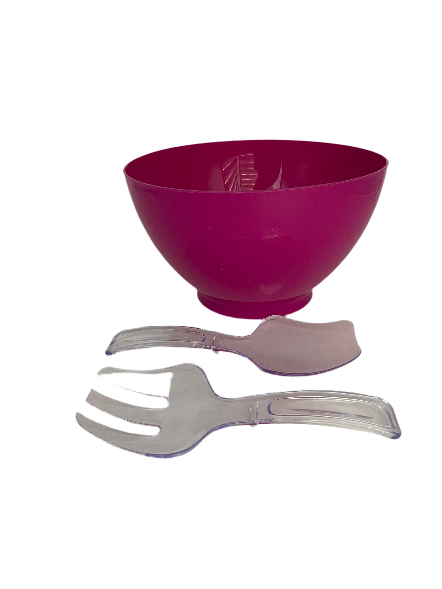 3 pcs Plastic Bowl With Spoons