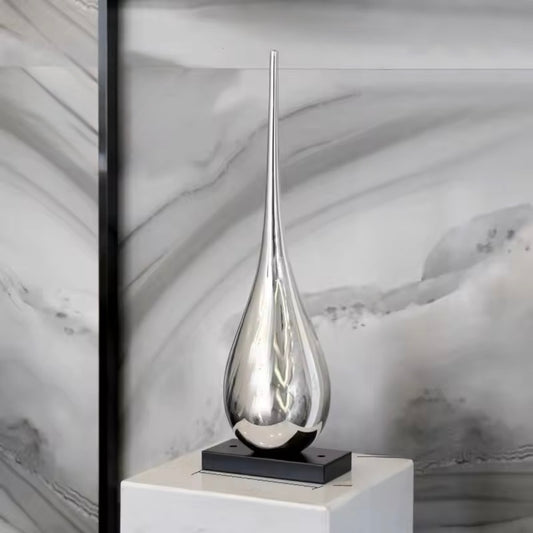 Silver Decoration with black base