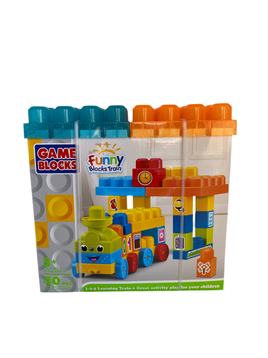 Toybliss Funny Block Train