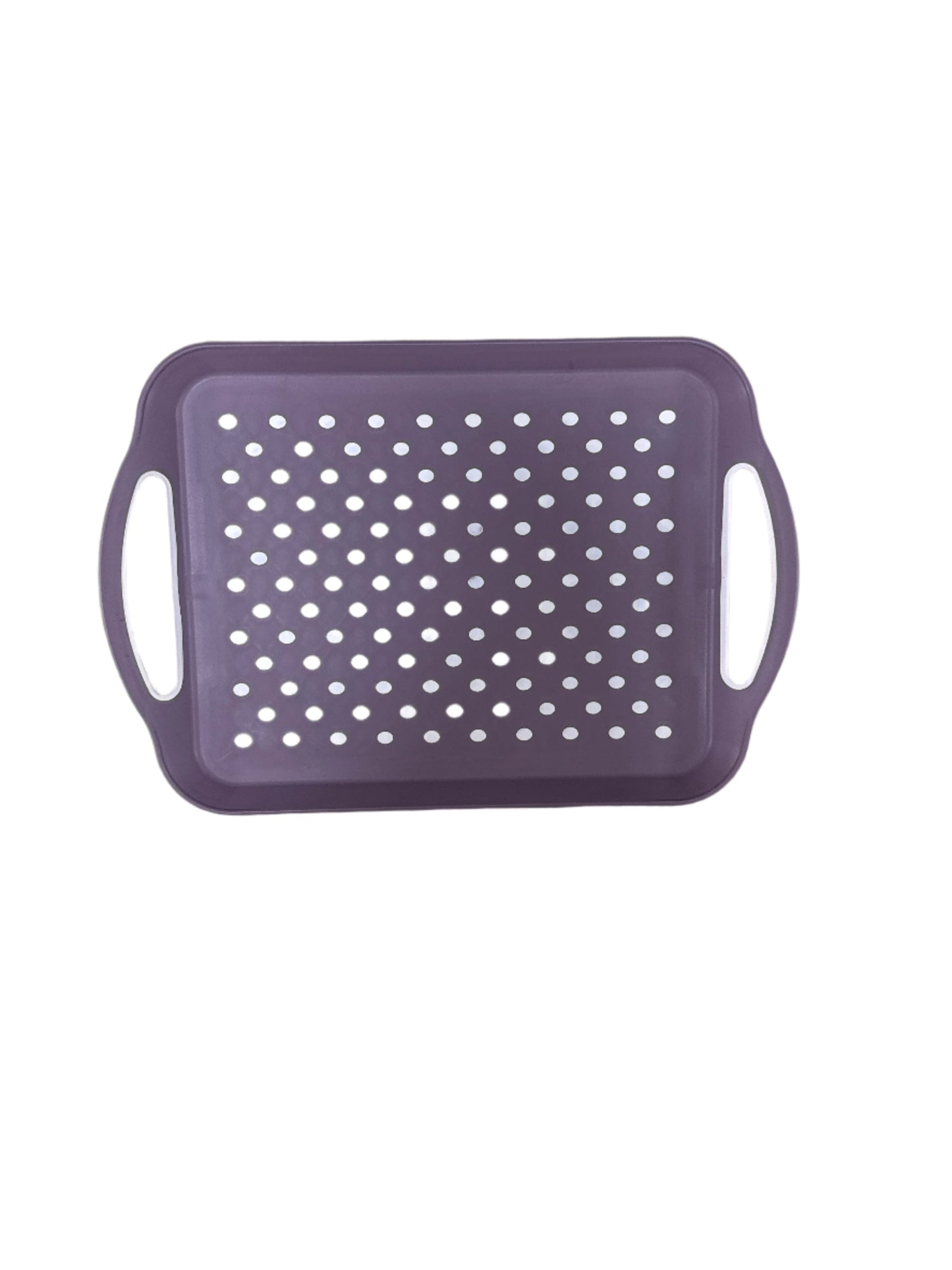 Small dotted plastic tray