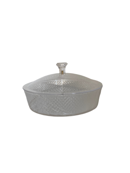 Multi-Function Round Transparent Acrylic Candy Box