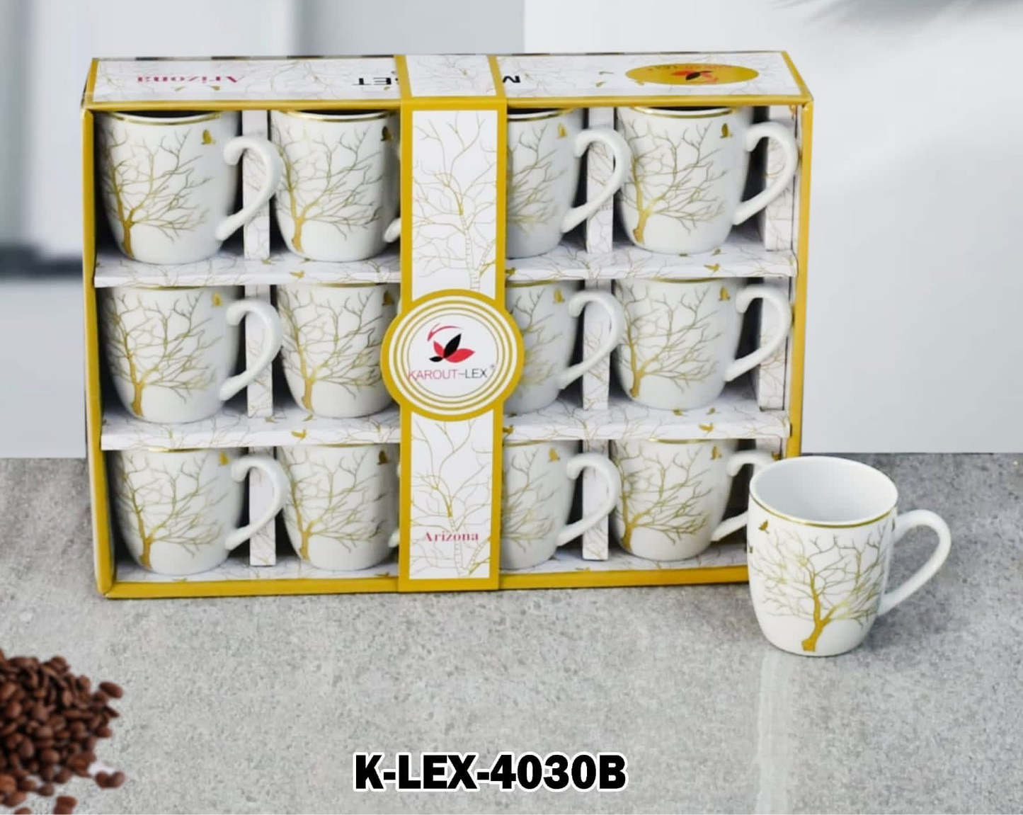 Arizona, 12 PCs Tea Mugs Set