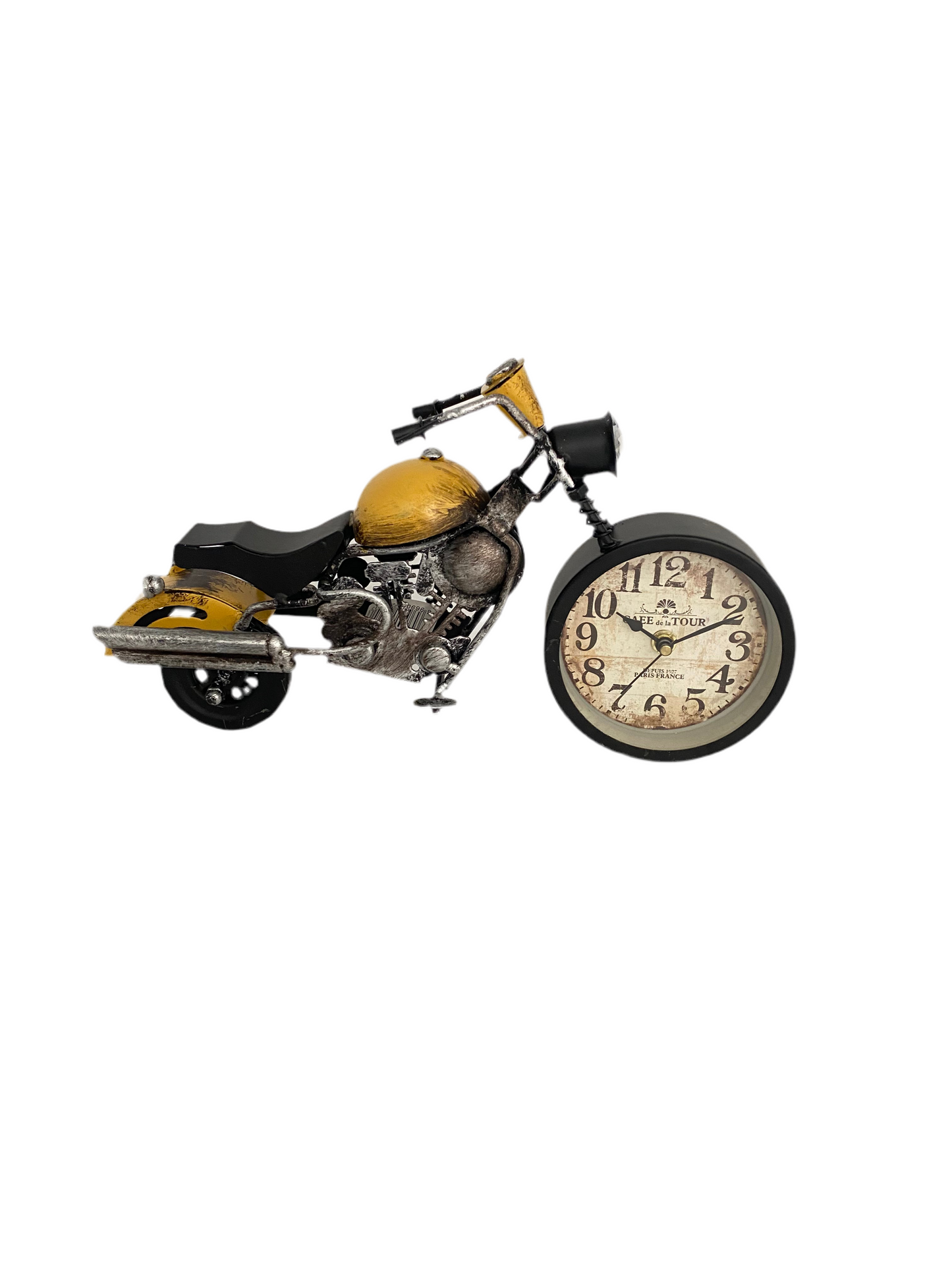 Antique Bike Design Table Clock