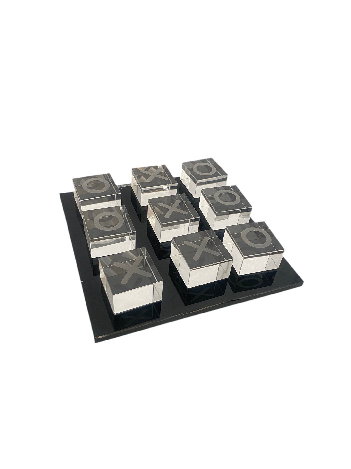 Luxury Acrylic Tic Tac Toe Game Set