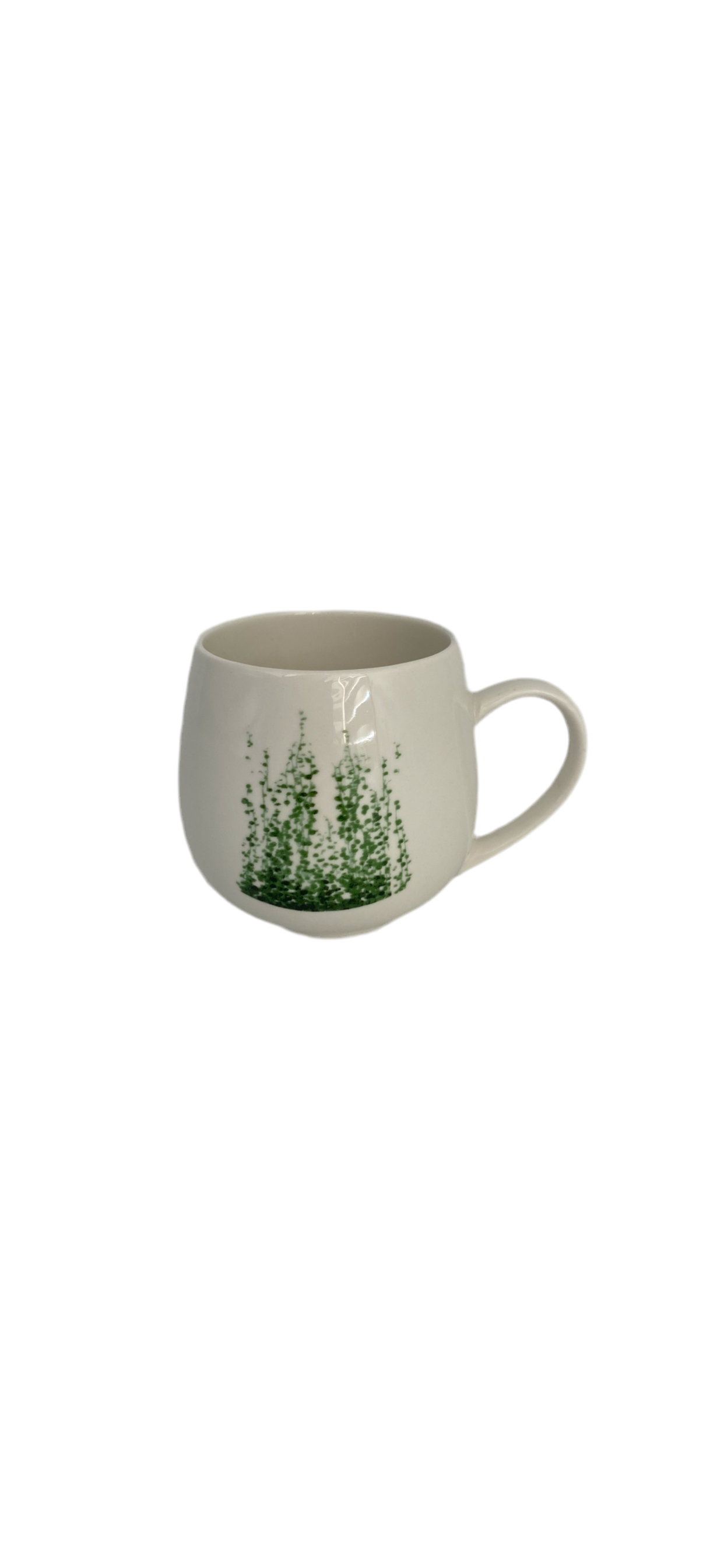 350 ml White Ceramic Mug
