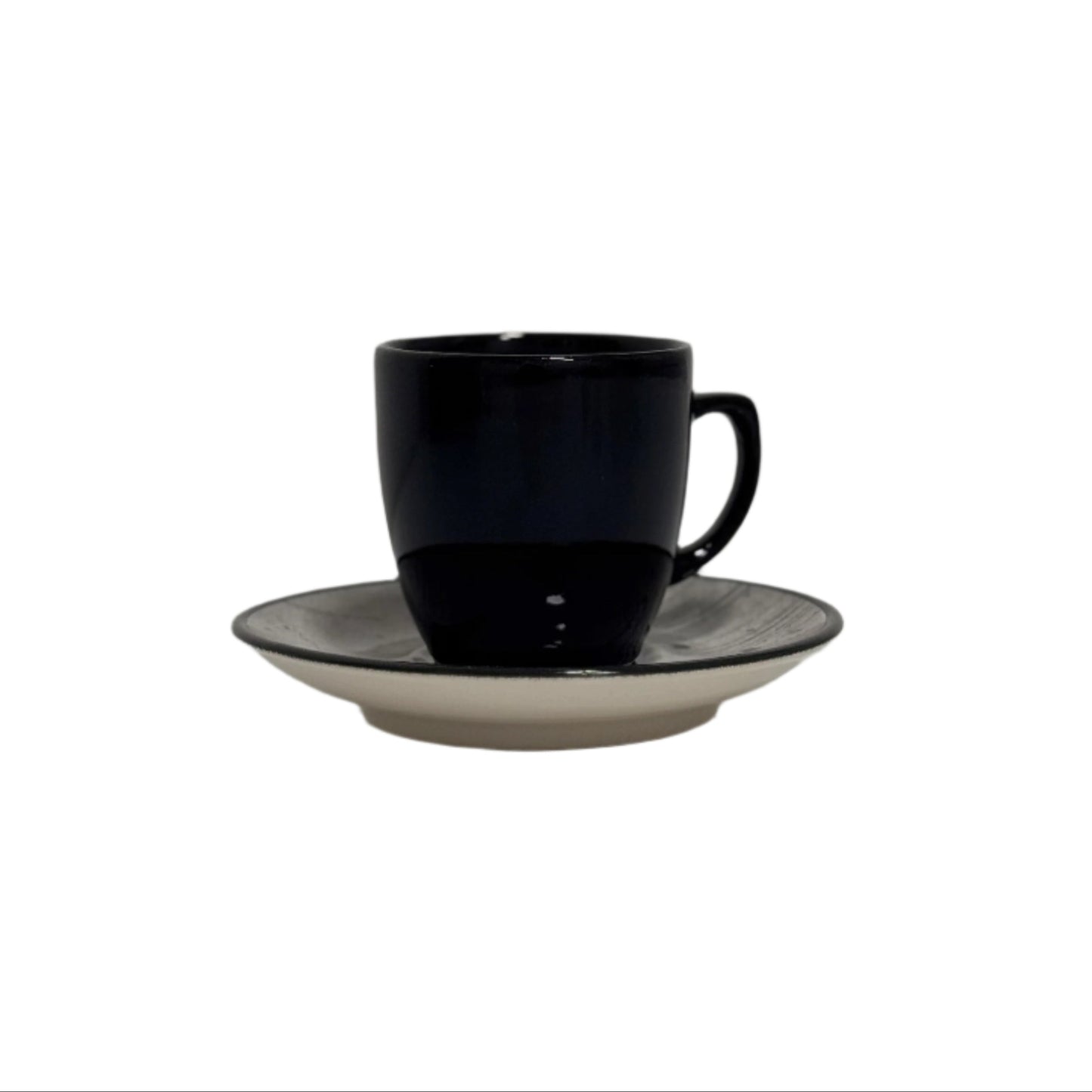 Keramika black coffee cup 6 sets Model 2015