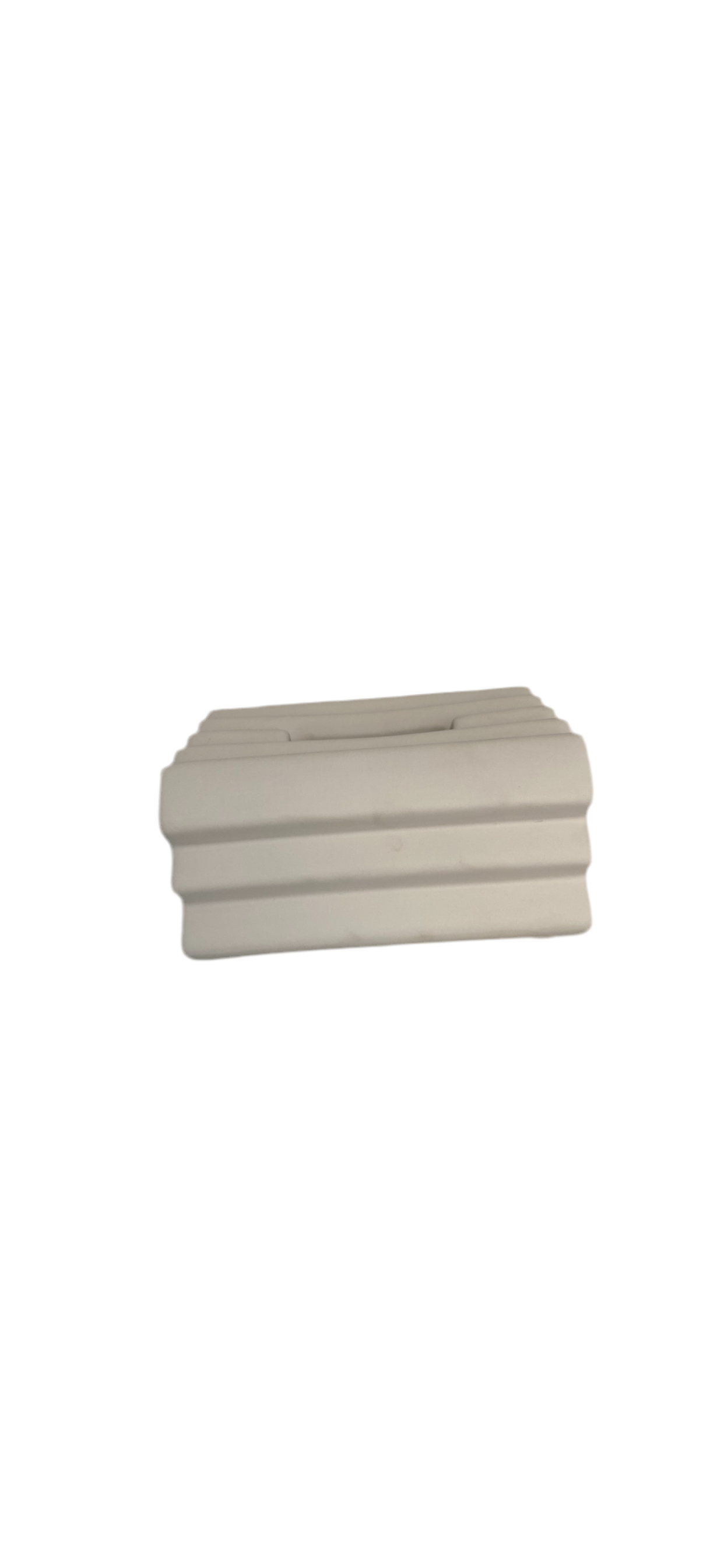 White Ceramic Tissue Box