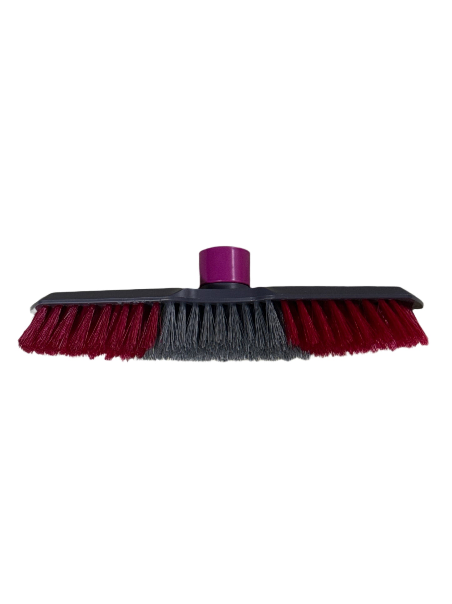Short rough floor broom