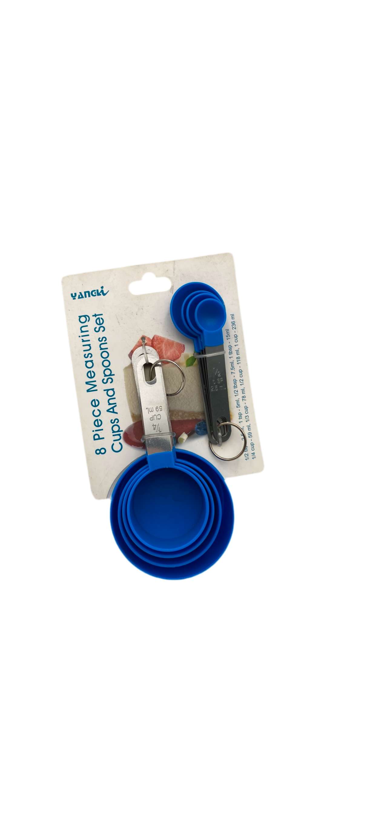 8 piece Measuring Cups and Spoons set