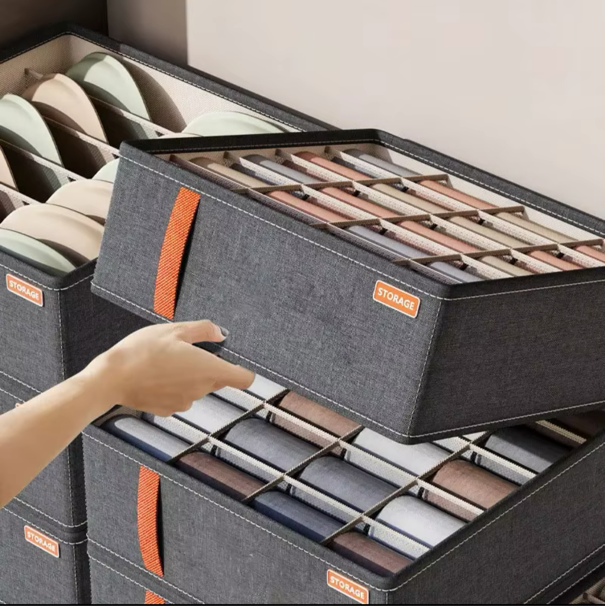 Foldable Underwear Drawer Organizer
