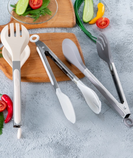 Silicone tongs