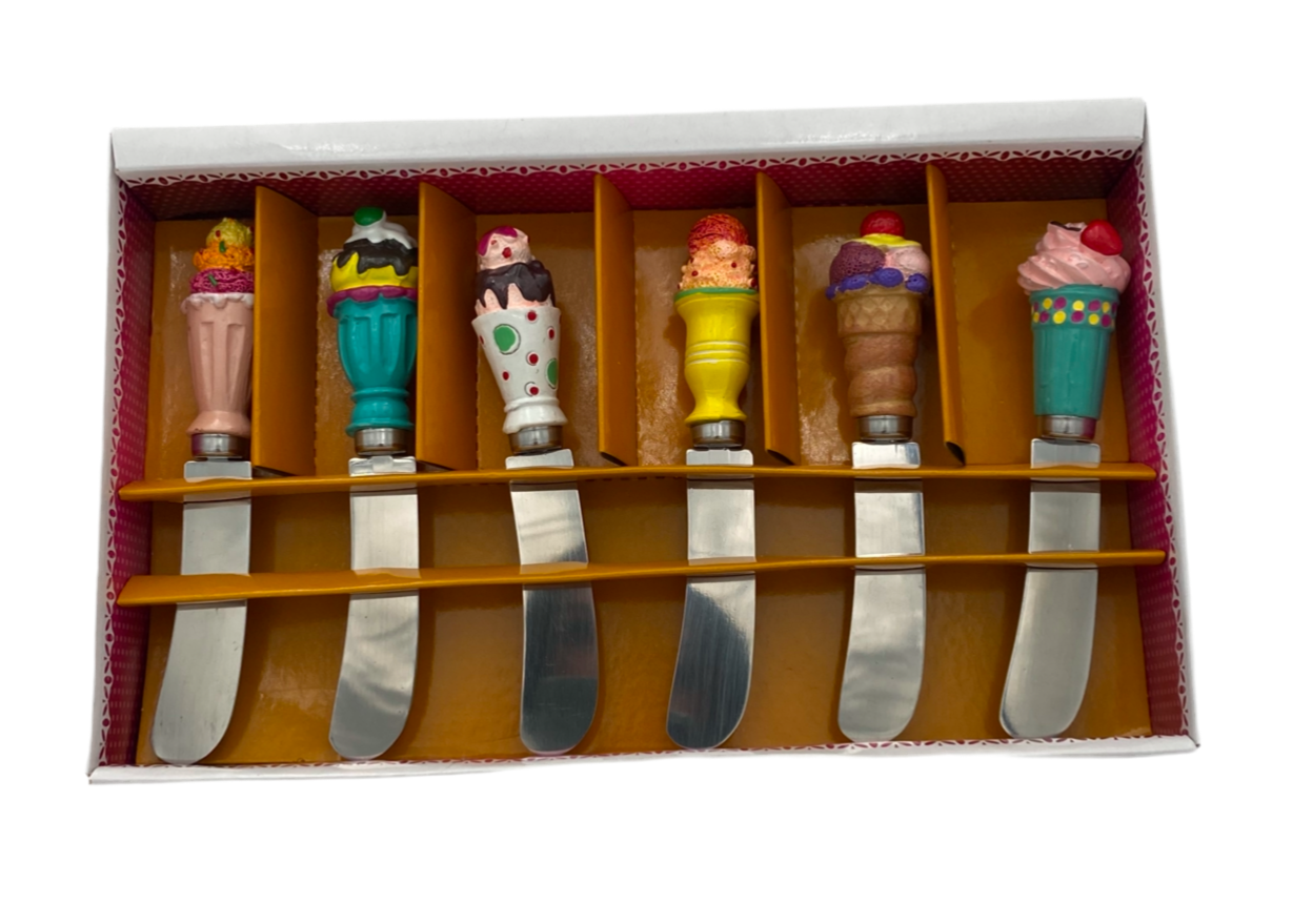 Decorated knives